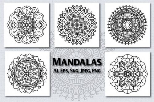 FREE - Unique Mandalas Designs // Xquissive.com