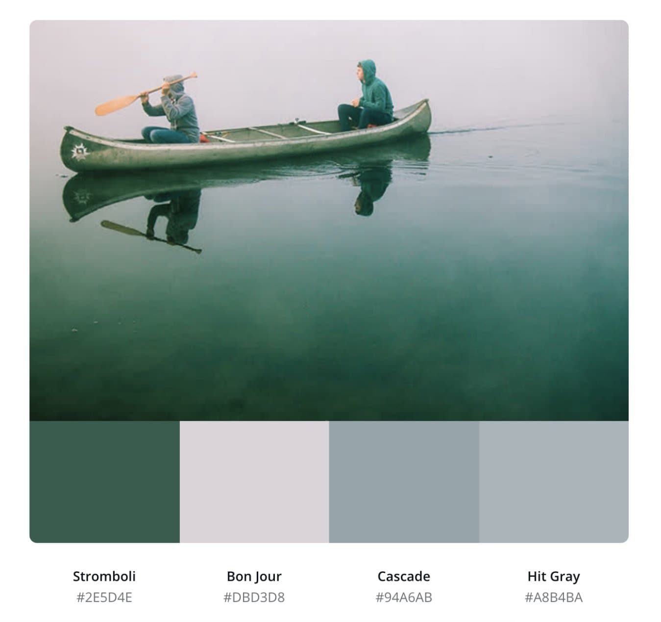 Extract Colours from an image with  the Canva Colour Tool