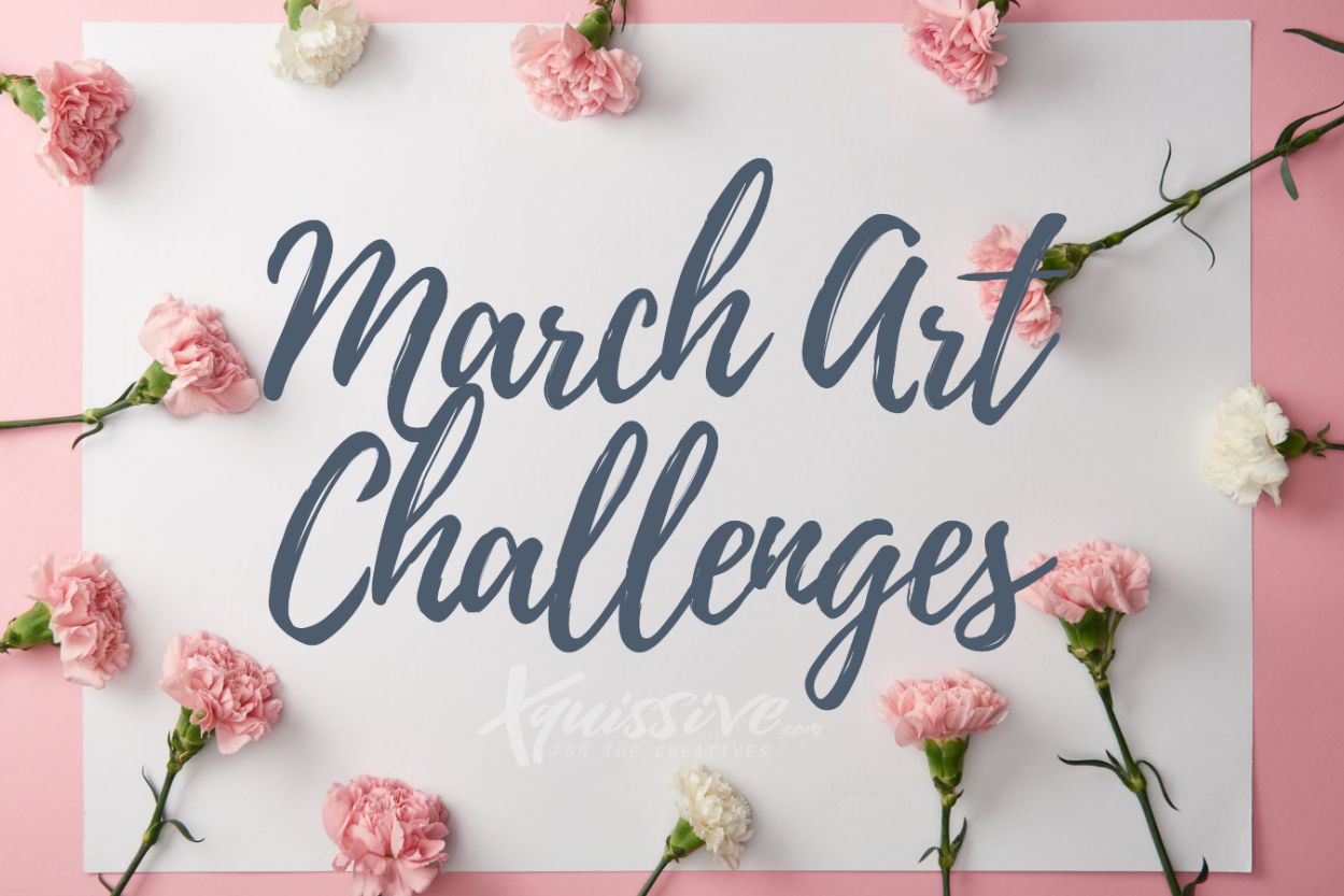 March Art Challenges //