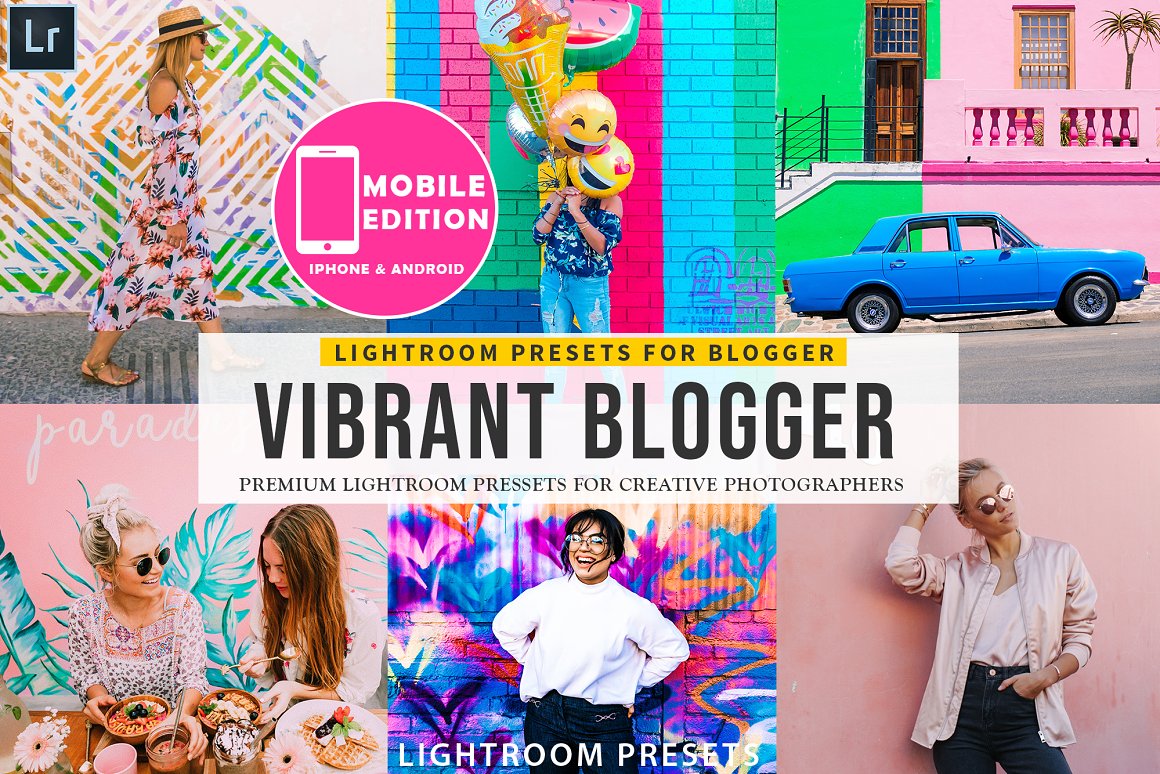 Vibrant Blogger Lightroom Presets