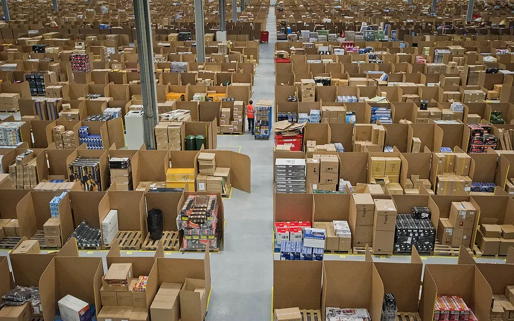 Amazon's one million square-foot fulfilment centre in Fife