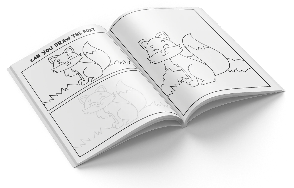 Cute Animals Coloring Book for Children 3