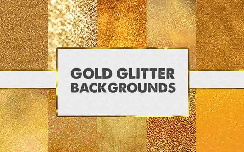 free gold glitter backgrounds bundle