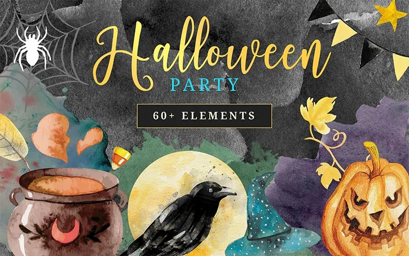 Free Halloween Designs Party Bundle