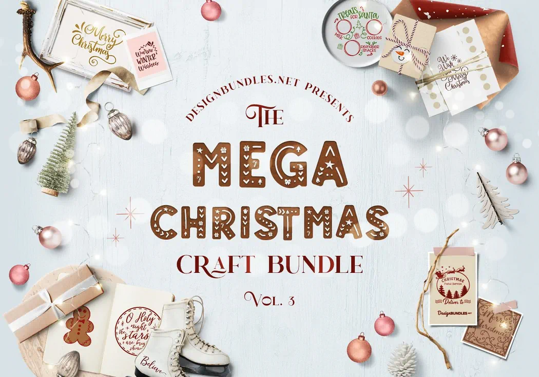 the mega christmas craft bundle vol 3