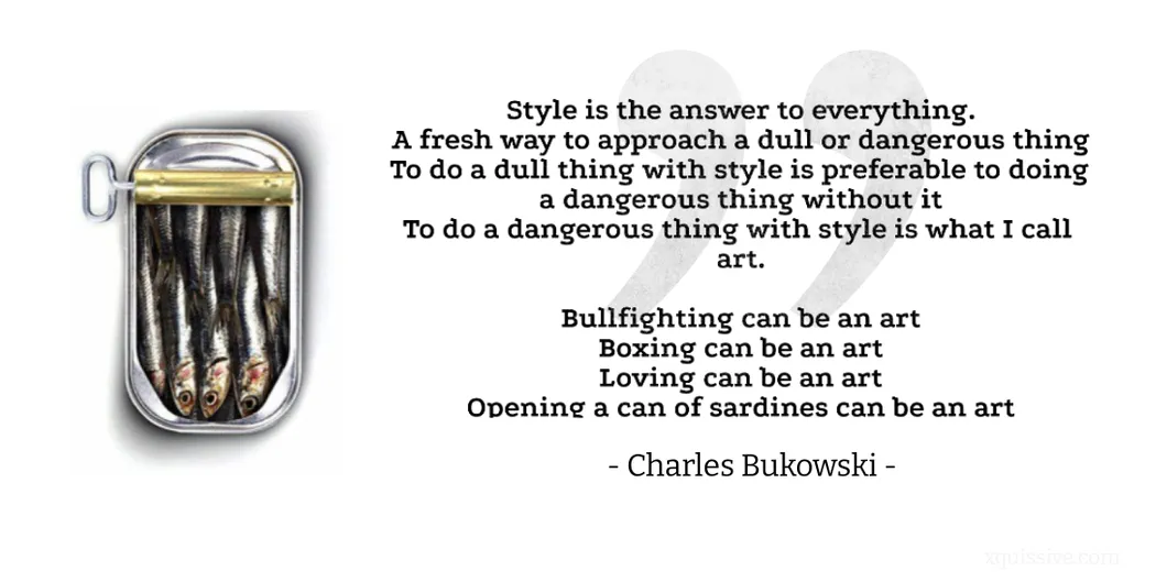 Inspirational Quote by Charles Bukowski